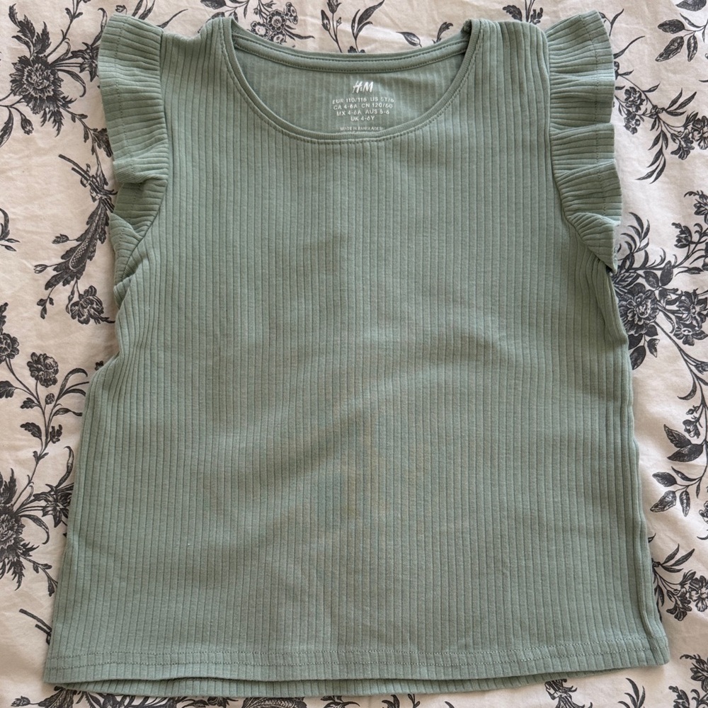 H&M Light Green Ribbed Set - Picture 5 of 6